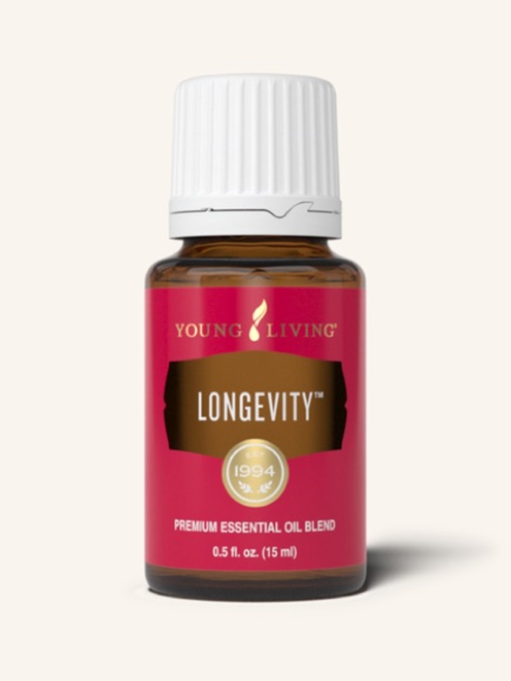 Young Living Longevity Essential Oil Blend - 0.5 ml fl / 15 ml